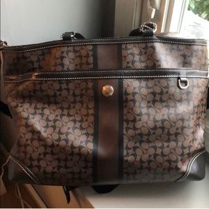 Coach tote/diaper bag